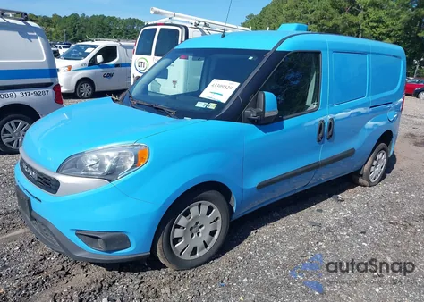 2019 Ram Promaster City Tradesman Slt from USA, damaged, VIN ZFBHRFBBXK6M22824